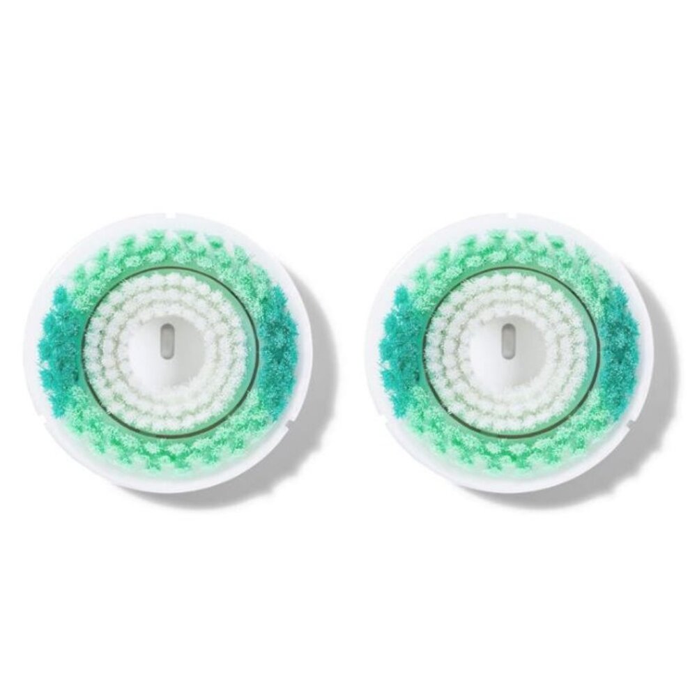 2 PACK Clarisonic Acne Cleansing Brush Head Replacements (2 EACH) NIB SEALED